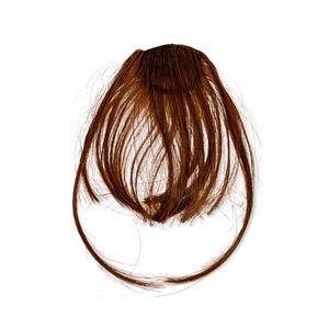 Brown Clip In Bangs